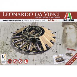Masinarie Da Vinci - Nava cu Tunuri Multiple