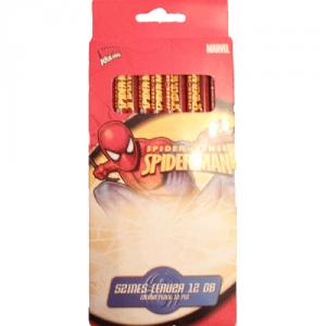 Set 12 Creioane Colorate Spider Man