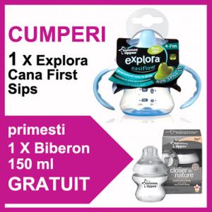 Cana First Sips + Biberon 150 ml PROMO