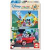 Puzzle mickey mouse house club 2 x 25