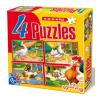 4 Puzzle Animale
