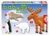Puzzle animale 3d baby cu 15 piese