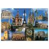 Puzzle collage europe - 2000 de