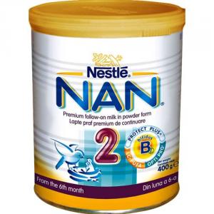Lapte Praf NAN 2 Optipro, 400 g