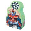 Foil puzzle racing car - puzzle