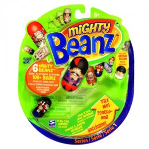 Mighty Beanz 6 Figurine pe Blister