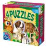 4 puzzle - animale domestice