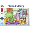 Puzzle Tom si Jerry cu Stropitoare 100 Piese