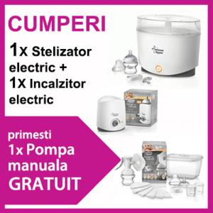 Sterilizator Electric + Incalzitor Electric + Pompa Manuala PROMO