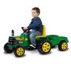 Tractor farmer verde