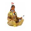 Figurina indian cu topor