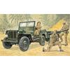 Jeep willys mb cu remorca