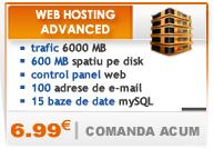 Pachet Web Hosting Advanced