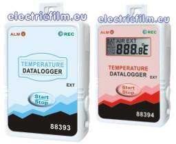 INREGISTRATOR de temperatura fara/cu LCD si RS232 88393/8839