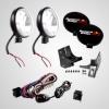 Set Proiectoare Slim 100W Rugged Ridge pt.  Jeep Wrangler (TJ) 97-06