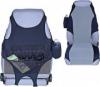 Set Huse Scaune FATA - Neoprene Seat Protectors in Black/Gray pt. 76-06 Jeep CJ-5, CJ-7, CJ-8 Scrambler, Wrangler YJ, TJ & Unlimited