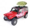 Sherpa roof rack complet, rugged ridge pt. jeep wrangler unlimited