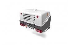 TowBox V1 Dog - Portbagaj tip Cargo pentru animal companie/vanatoare - ALB/GRI