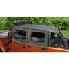 POCKET ISLAND TOPPER, NEGRU / KAKI Diamond pt. 2010-2012 Jeep Wrangler JK 4 Door. Front & Rear Seats