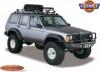 Aripi Bushwacker 6inch/15.5cm POCKET STYLE Negru Mat pt. 84-96 Jeep Cherokee XJ/MJ