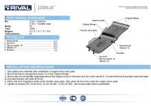 Scut cutie viteze Dural 6 mm pt. 06-10  Jeep Grand Cherokee, Commander - RIVAL Automotive -