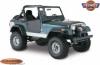 Aripi Bushwacker 6inch/15.5cm POCKET STYLE CUT-OUT Negru Mat pt. 76-86 Jeep CJ-7