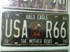 &quot;bald eagle - usa - route 66 - the mother road&quot;