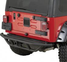 Bara Spate NEAGRA Texturata cu Receiver - Rugged Ridge RRC pt. 87-06 Jeep Wrangler YJ & TJ