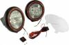 Proiectoare XENON (HID technology)  Off-Road 5 inch Round Fog Light Kit (Pair) in Black Composite Housing with Wiring Harness
