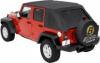Bestop Trektop NEGRU cu geamuri Fumurii pt. 07-13 Jeep Wrangler Unlimited JK 4 Usi
