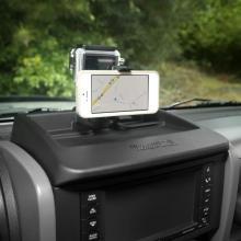 Suport Multi Mount: Tel. / GPS si Tavita pe consola de bord, pt. 2007-2012 Jeep Wrangler & Wrangler Unlimited JK - Rugged Ridge -