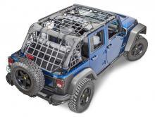 Cargo Net pt. 07-15 Jeep Wrangler & Wrangler Unlimited JK 4 Usi - Rugged Ridge -