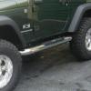 Praguri rr 4inch round stainless steel side steps pt. 07-14 jeep