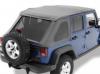 Bestop Trektop NX NEGRU Diamond cu geamuri Fumurii pt. 07-13 Jeep Wrangler Unlimited JK 4 Usi