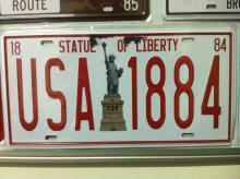 &quot;Statue Of Liberty - US - 1884&quot;
