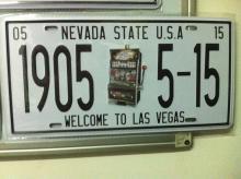 &quot;Nevada State - 1905 - Welcome To Las Vegas&quot;