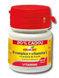B Complex + Vitamina C *30 comprimate