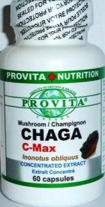 Chaga (Ciaga) C-Max (Ciuperca Concentrata) *60cps