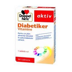 DoppelHerz Diabetiker vitamine - 30 comprimate