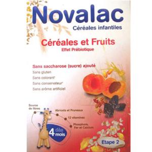 Novalac Cereale cu Fructe *200 grame