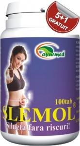 Slemol *100tab PROMO 5+1 GRATIS