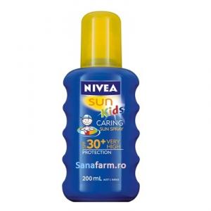 Nivea Sun Spray Colorat de Protectie Solara pt Copii SPF30 200ml