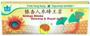 Ginkgo Biloba+Ginseng+Royal Jelly 10fiole *10ml