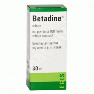 Betadine 10% Solutie 30 ml