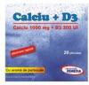 Calciu 1000 mg magneziu, vit. d3 *20