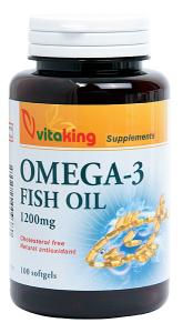 Omega 3 ulei de peste 1200mg *100 capsule gelatinoase