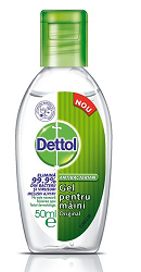 Dettol Gel dezinfectant pt. maini- 50ml