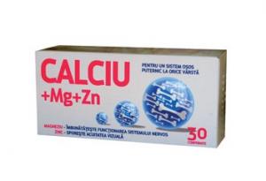 Calciu Magneziu Zinc *30cpr