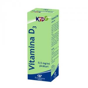 Fiterman Vitamina D3 Kids Solutie 10ml