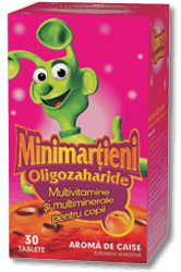 Minimartieni Oligozaharide (caise) -  30 comprimate